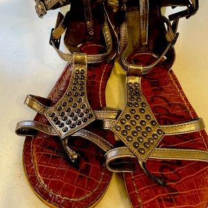 Sam Edelman Gladiator Sandals Kids SZ 4